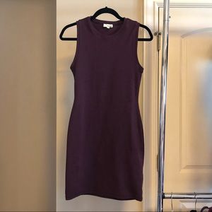 wilfred free maroon/dark purple dress